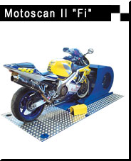 Bancos de potência dinamométricos e inerciais para motas motociclos - o Motoscan II Fi